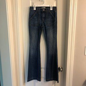 Free People Dream Lover Flare Jeans sz 26